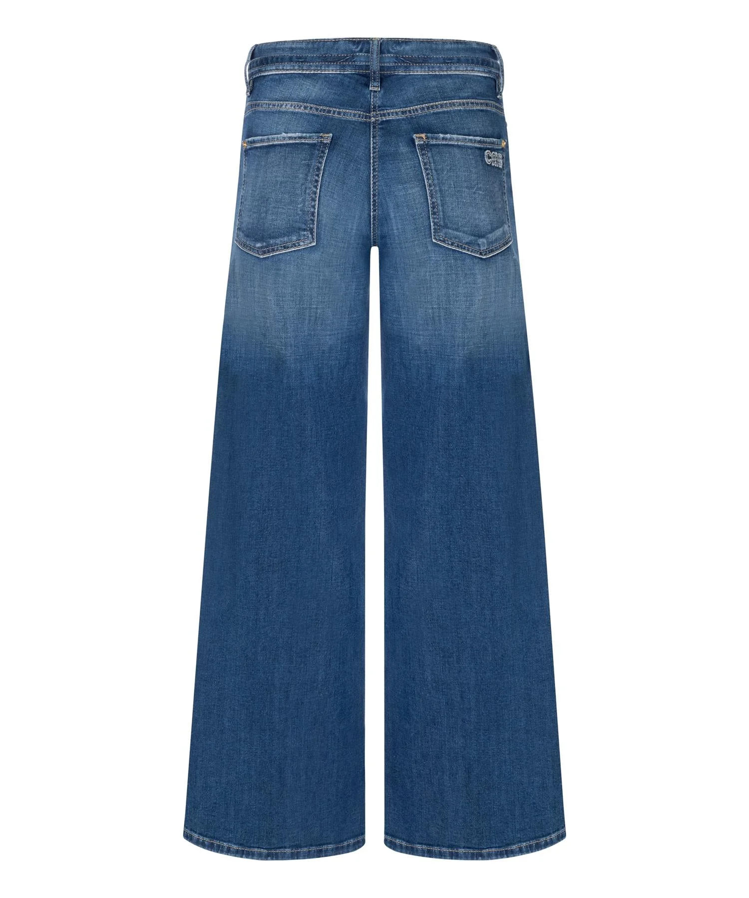 Palazzo Cropped Peppy Contrast Wash - Image 2