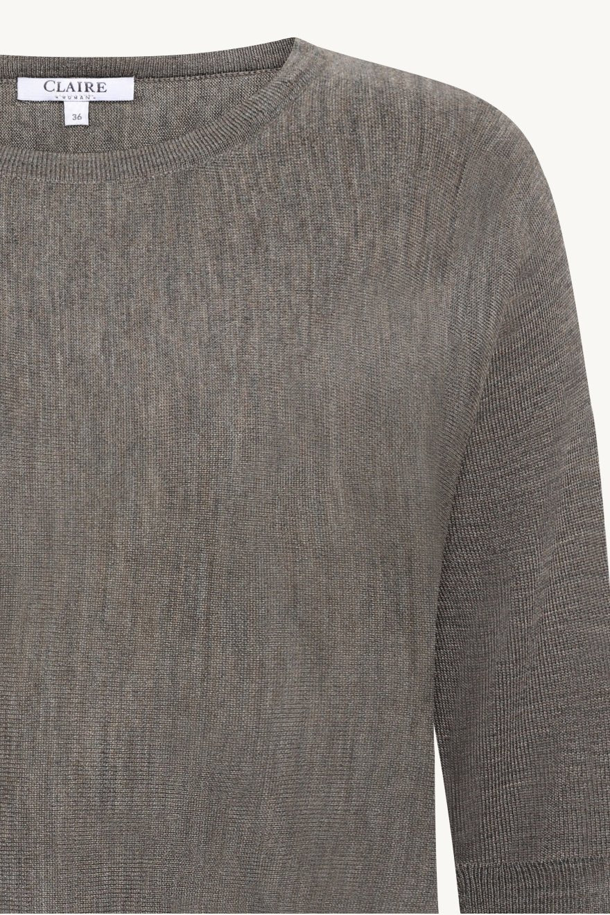 Pippa Pullover Falcon Melange - Image 3