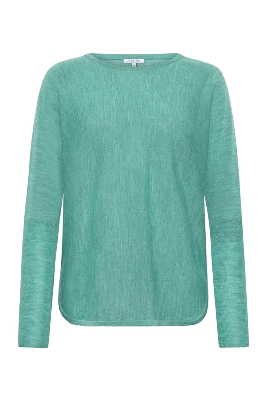 Pippa Pullover Green Bay Melange