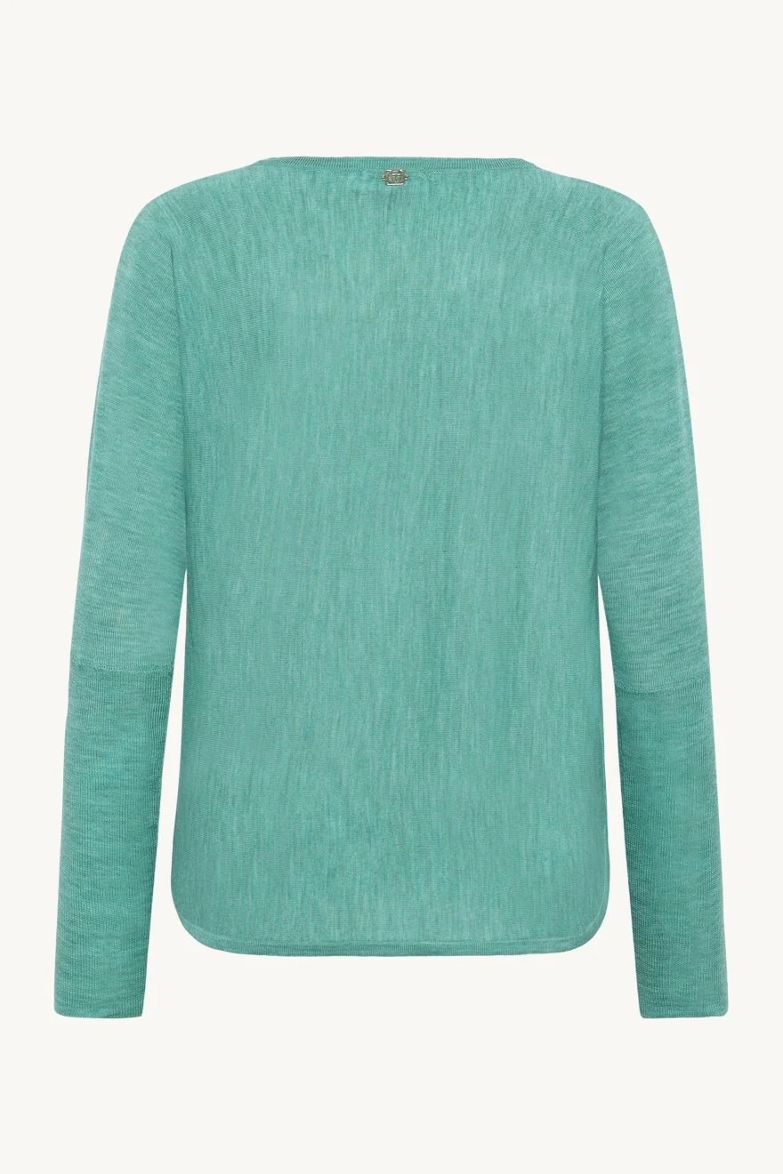 Pippa Pullover Green Bay Melange - Image 2