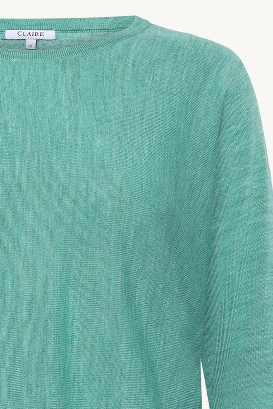 Pippa Pullover Green Bay Melange - Image 3