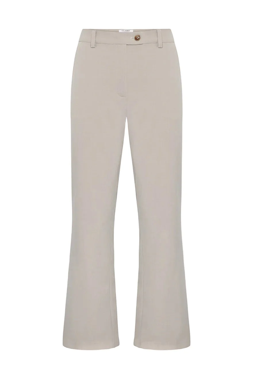 Titina Trousers Sand Stone Melange