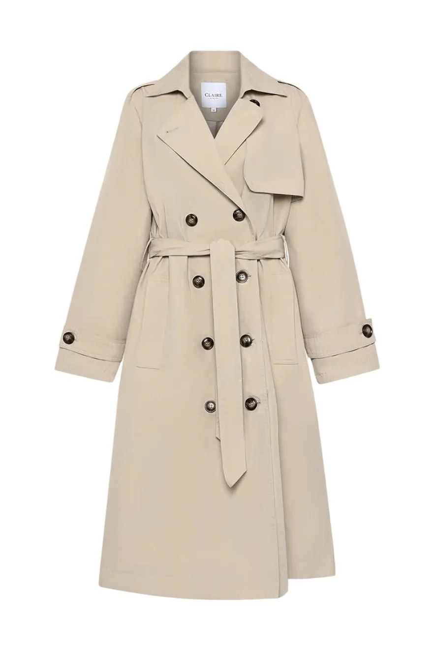 Ofilia Trenchcoat Feather