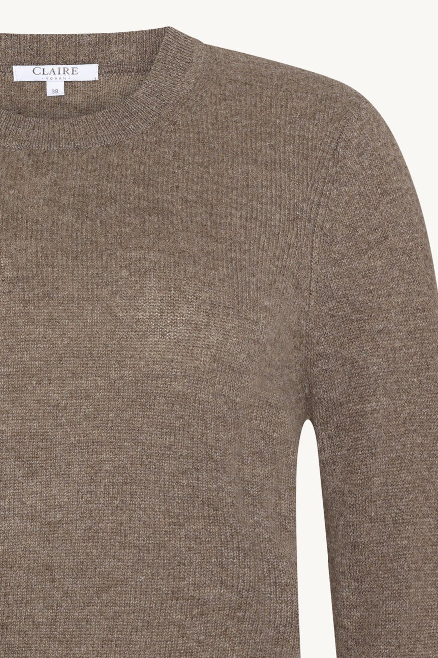 Paradis Pullover Fossil Melange - Image 3