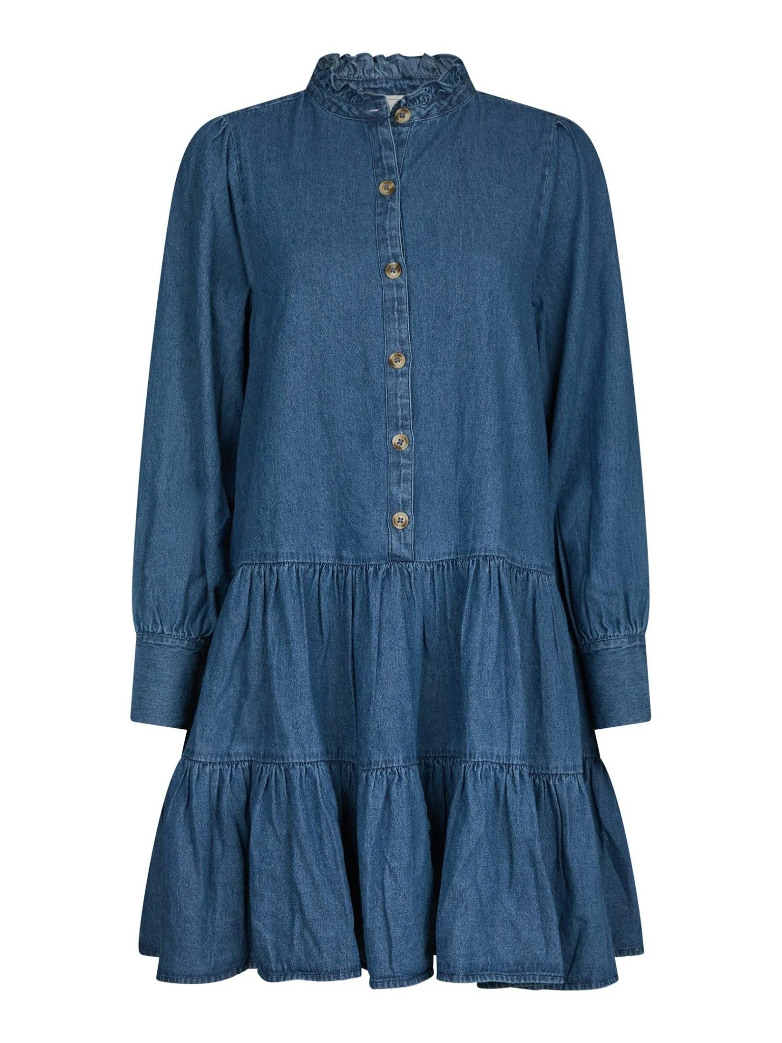 Latifana Denim Dress Blue - Image 2