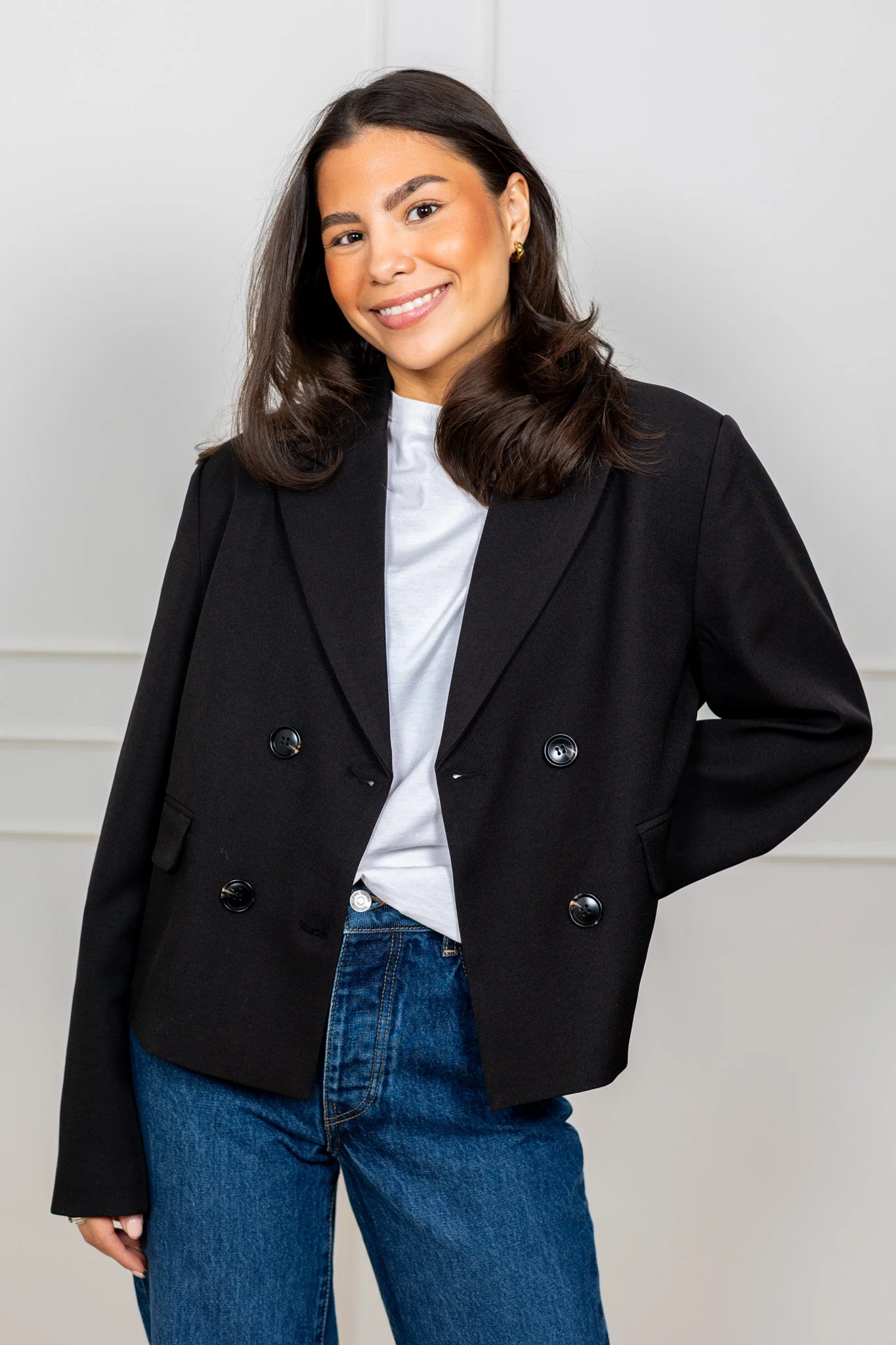 Conan Structure Blazer Black