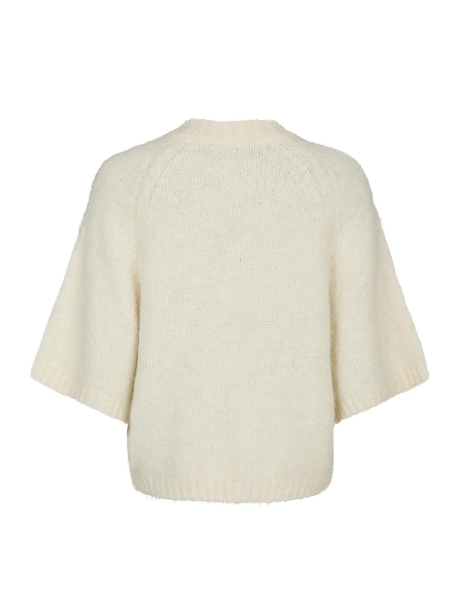 Benuta Fluffy Knit Cardigan Off White - Image 7