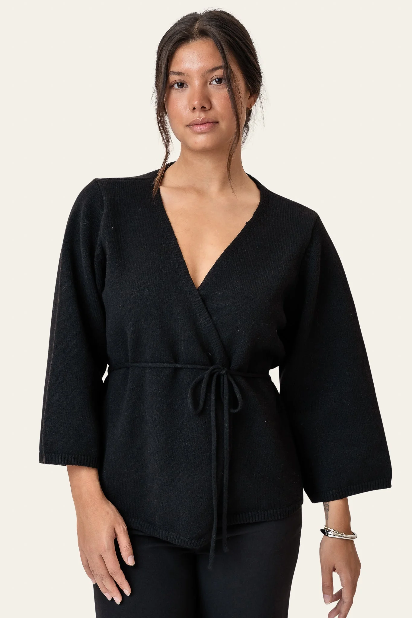 Anne Cardigan Black - Image 5