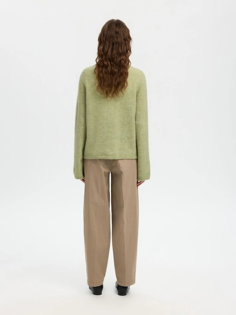 Lulu New Ls Knit Cardigan Lint Melange - Image 12