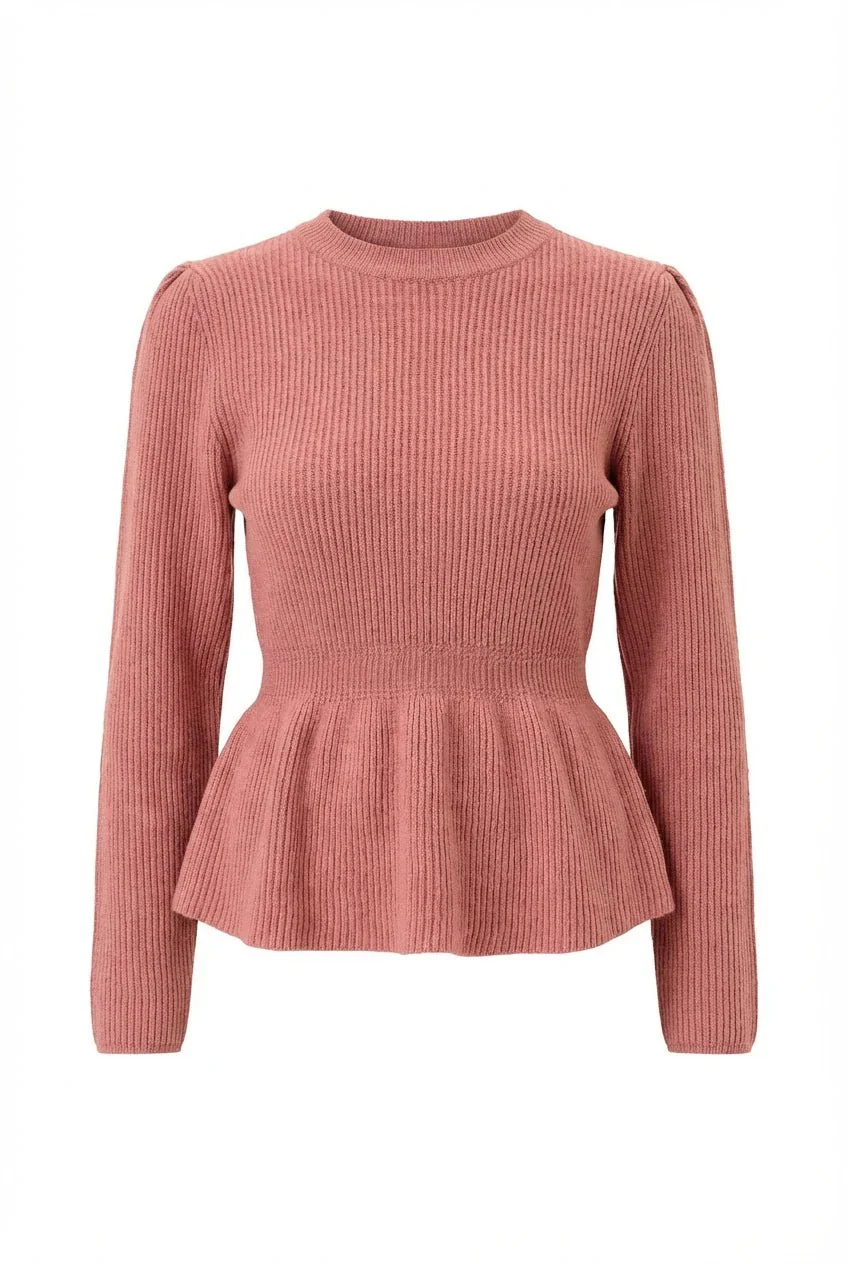 Sara Sweater Dusty Rose - Image 2