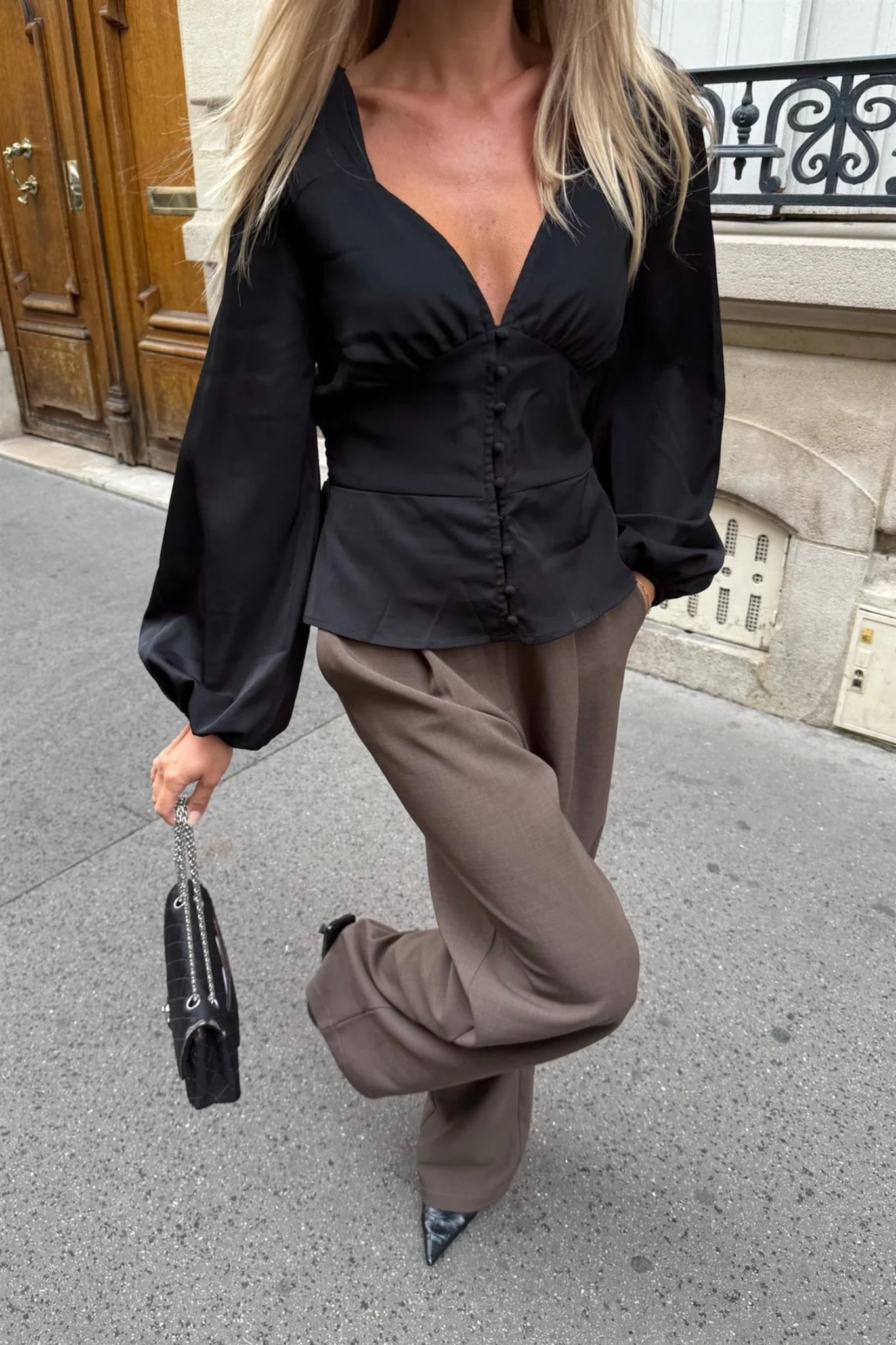 Addy Shirt Black - Image 4
