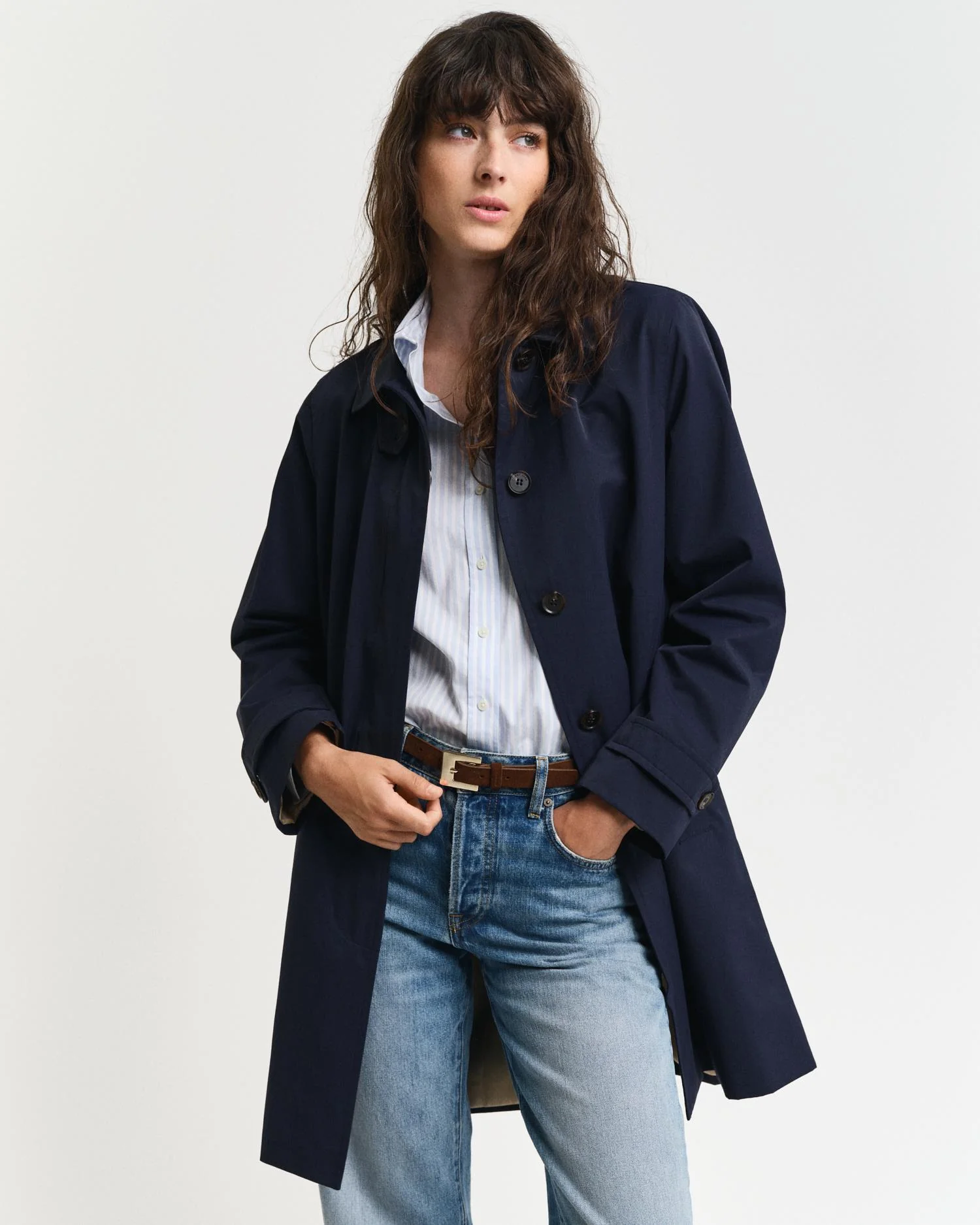 Car Coat Evening Blue - Image 2