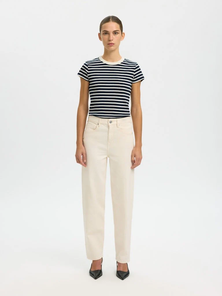 Milly Ss Tee Dark Sapphire Egret - Image 9