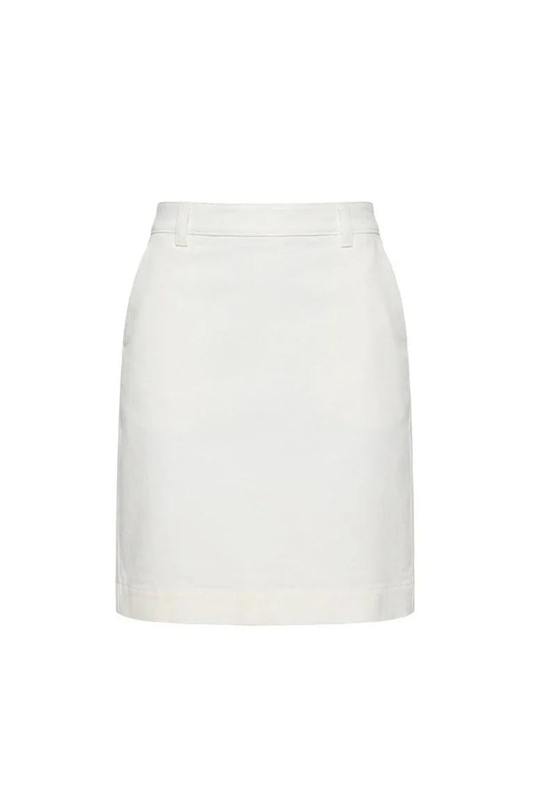 Hotel Amour Mw Midi Skirt Egret - Image 2