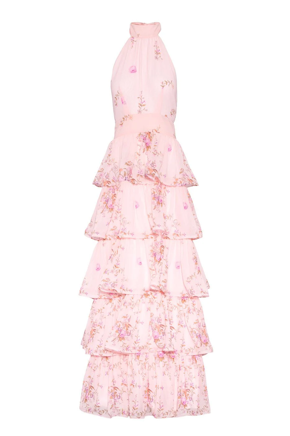 Angeline Maxi Dress Blush Bloom - Image 2