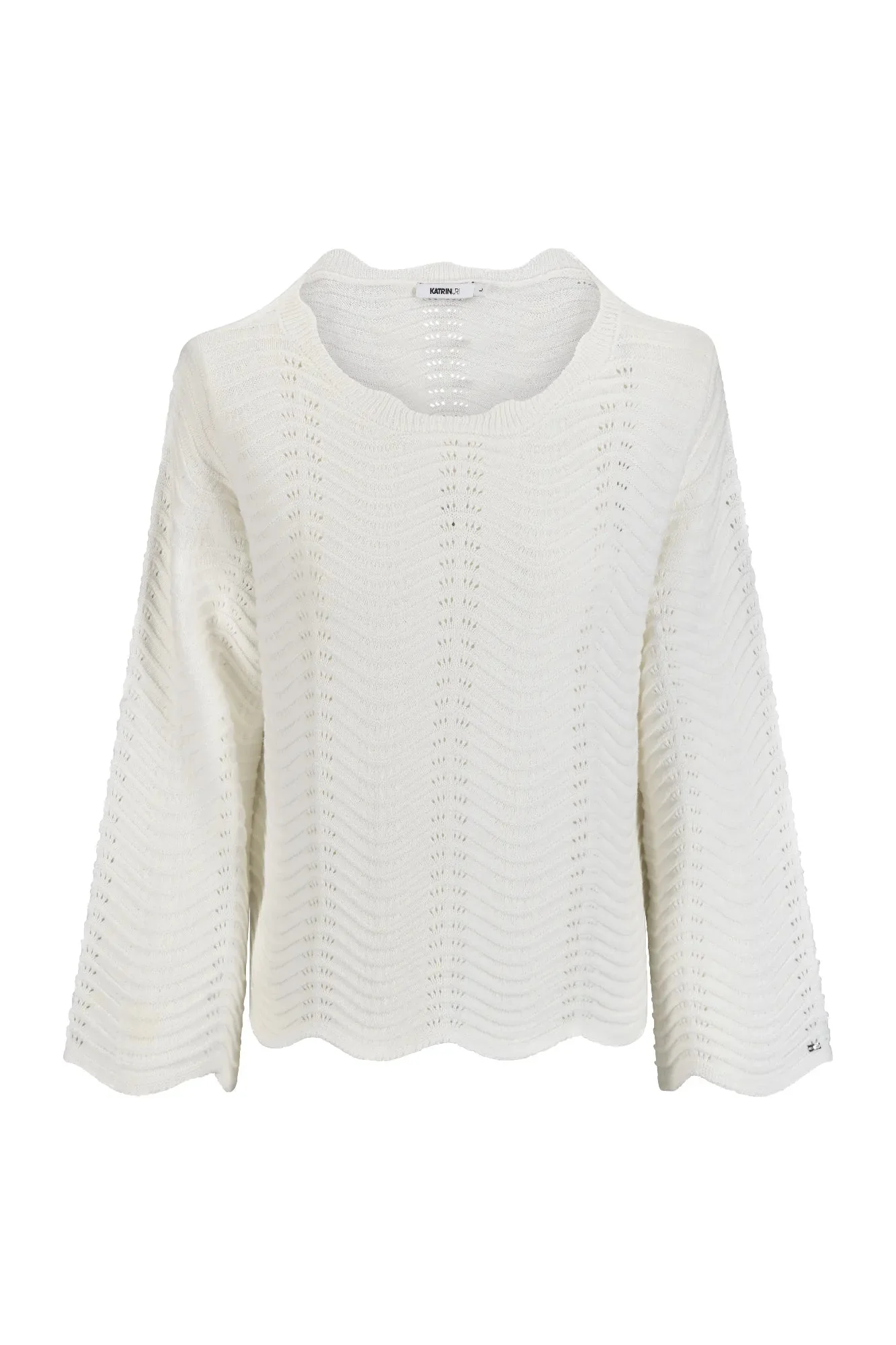 The Wave Riviera Pullover White - Image 2