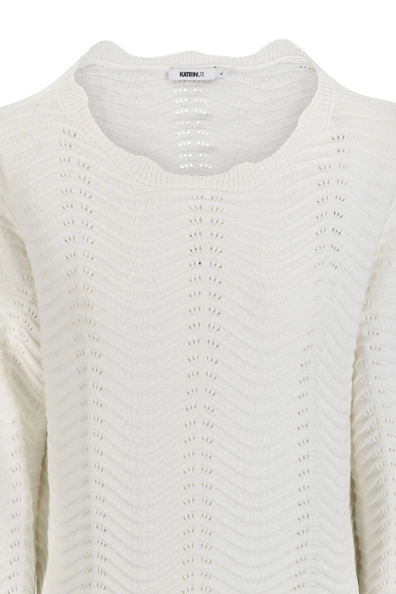 The Wave Riviera Pullover White - Image 7