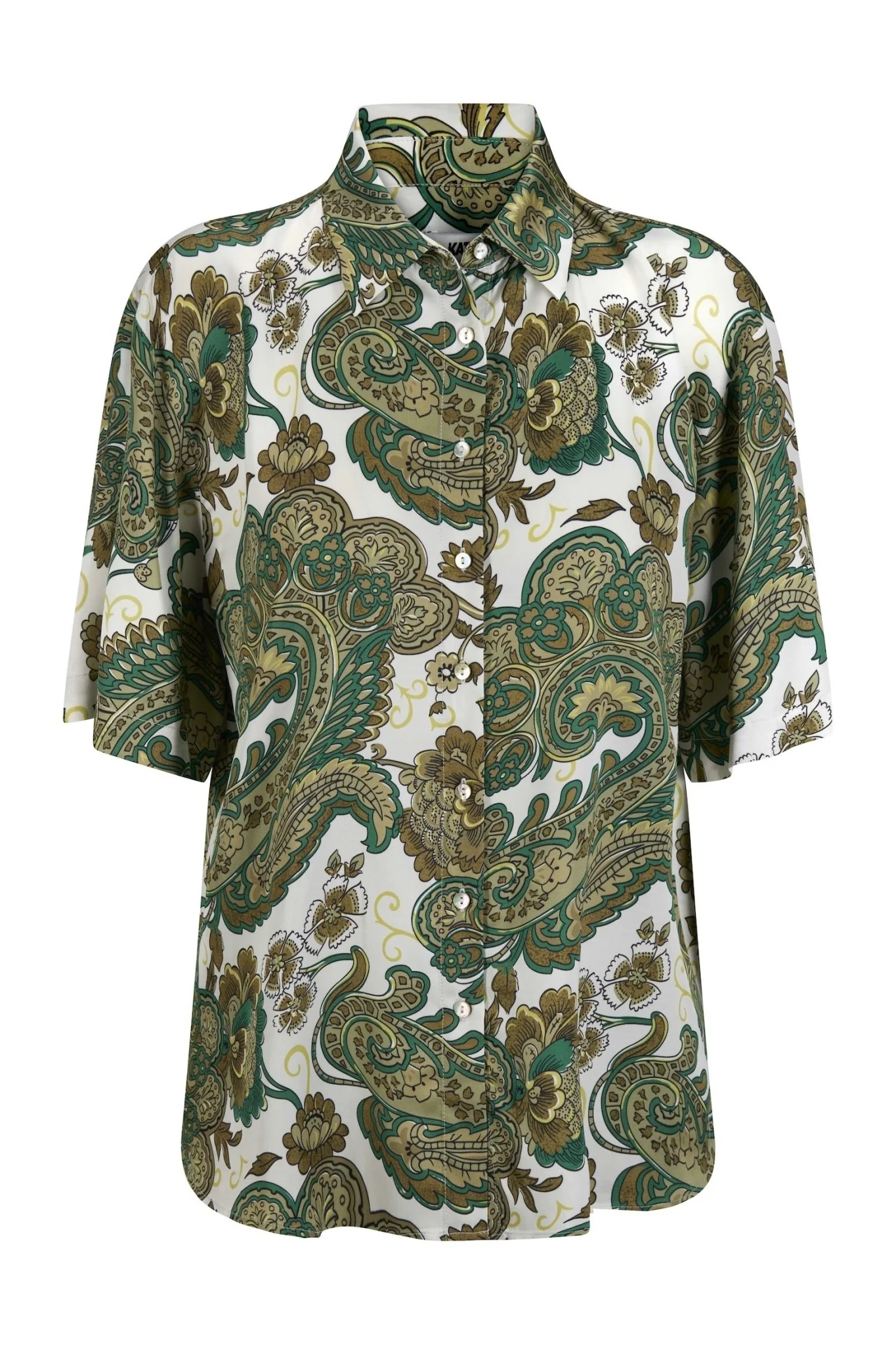Santorini Maxi Shirt Green - Image 2