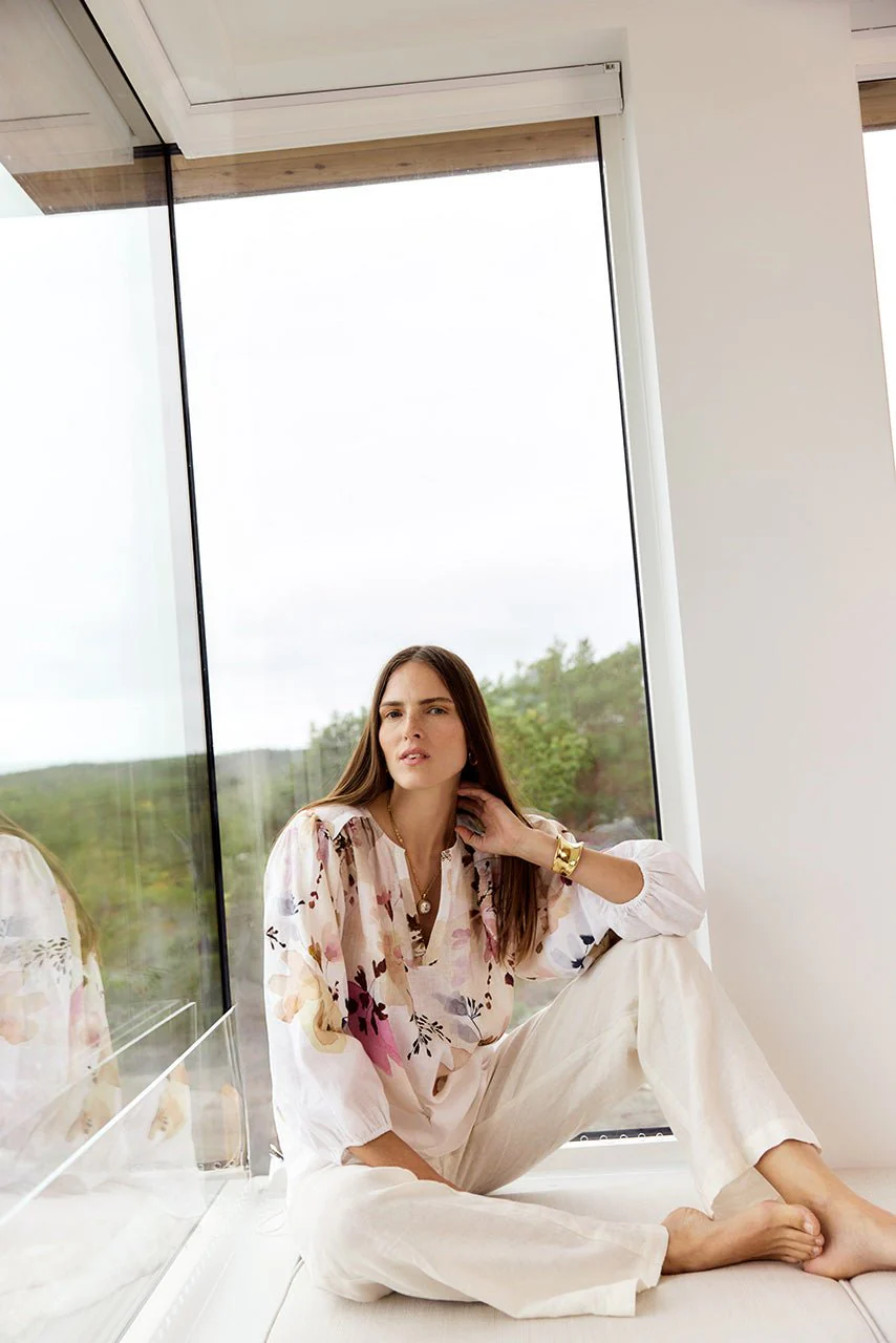 Rouge Clementine Blouse Multi Blush - Image 5