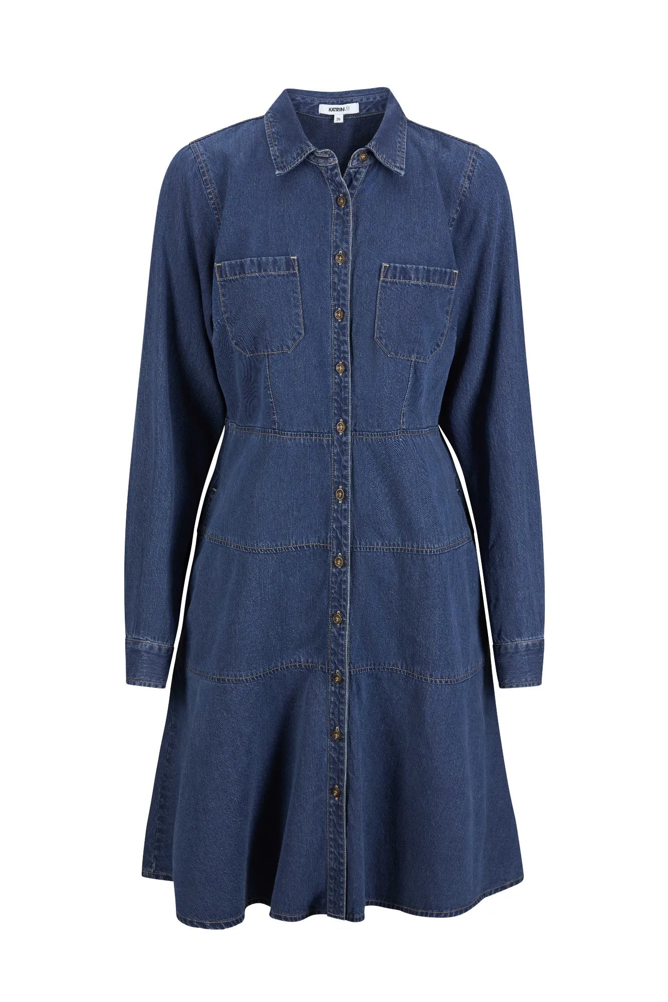 Roma Dress Dk. Blue - Image 2