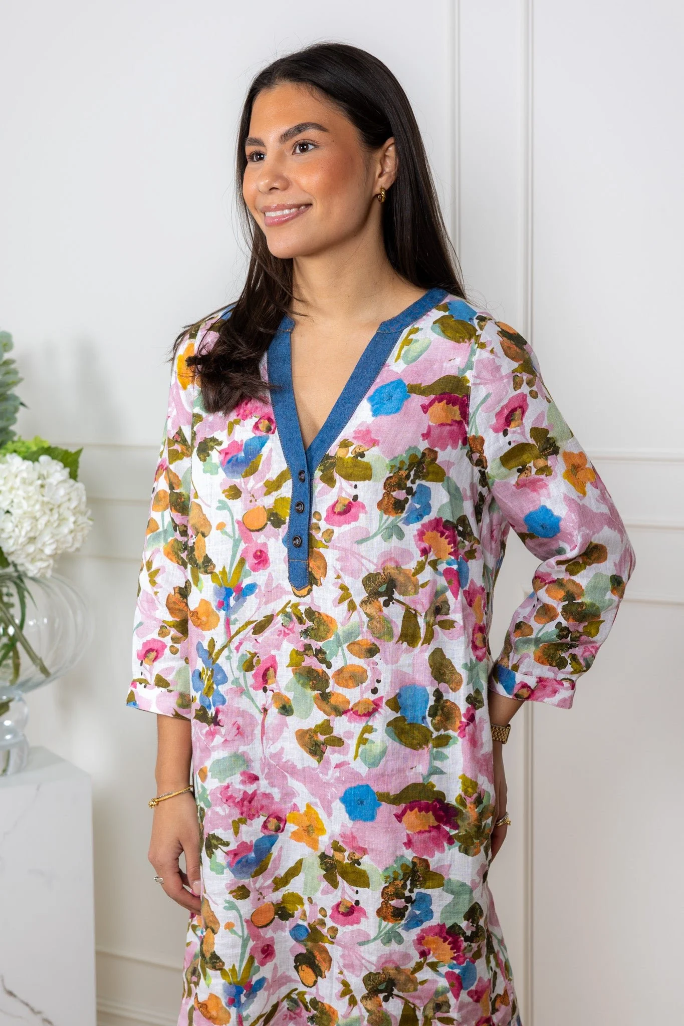 Palma Julie Dress Rose - Image 6