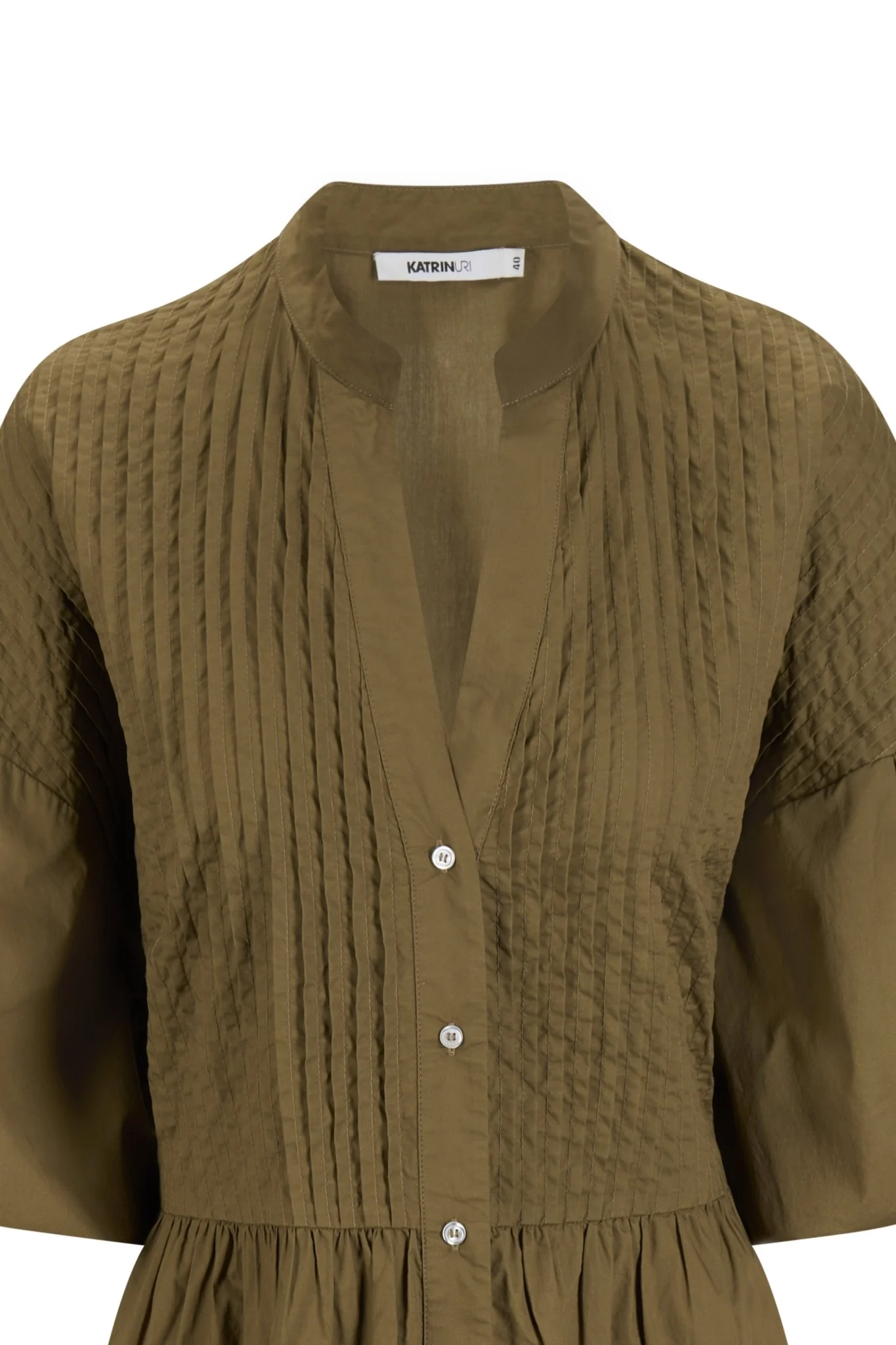 Christine Dress Khaki - Image 4