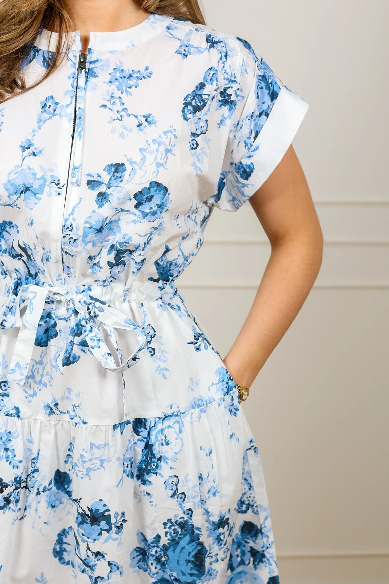 Lisboa Laura Dress Blue - Image 9