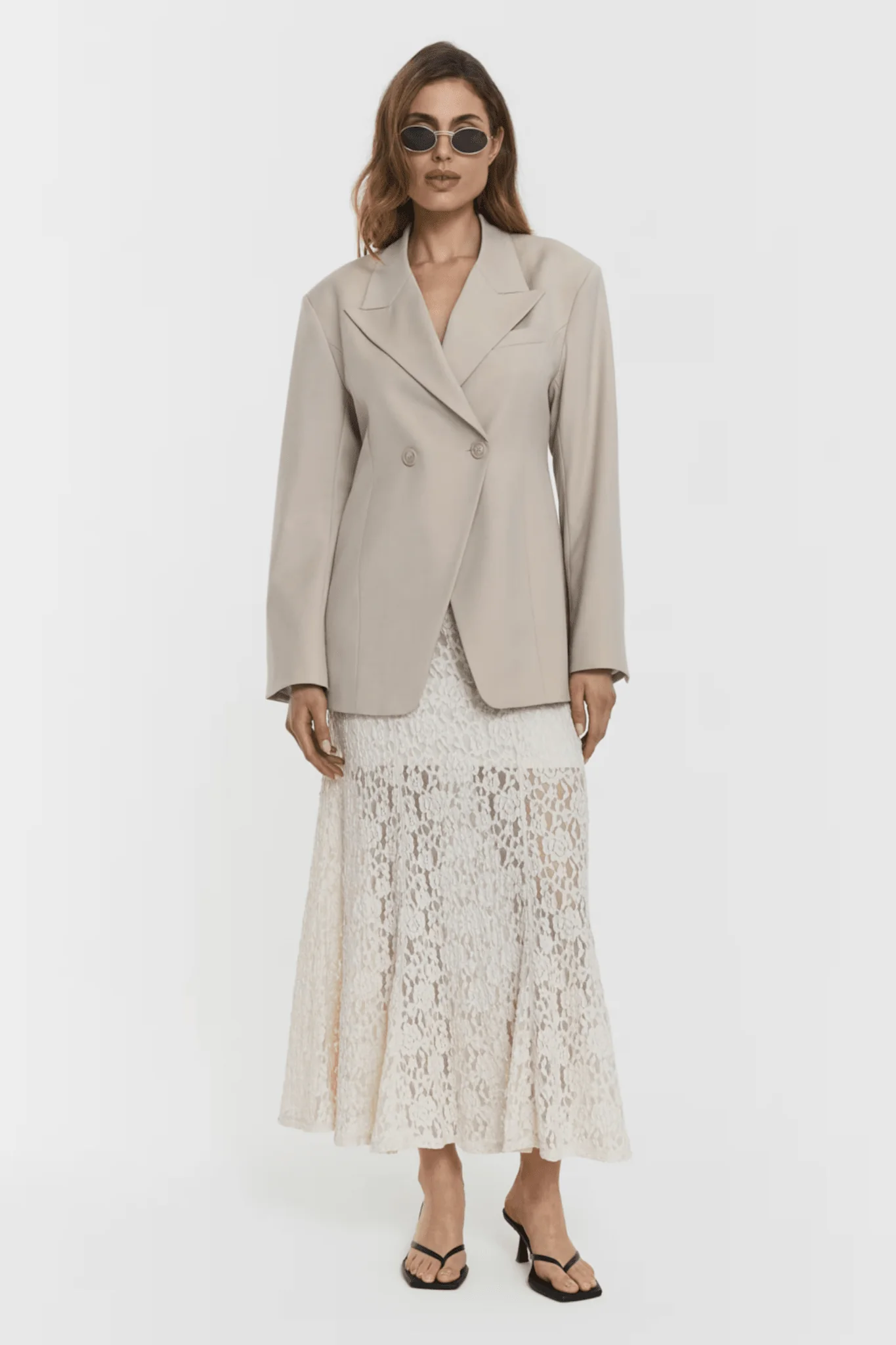 Akasha Lace Skirt Ivory