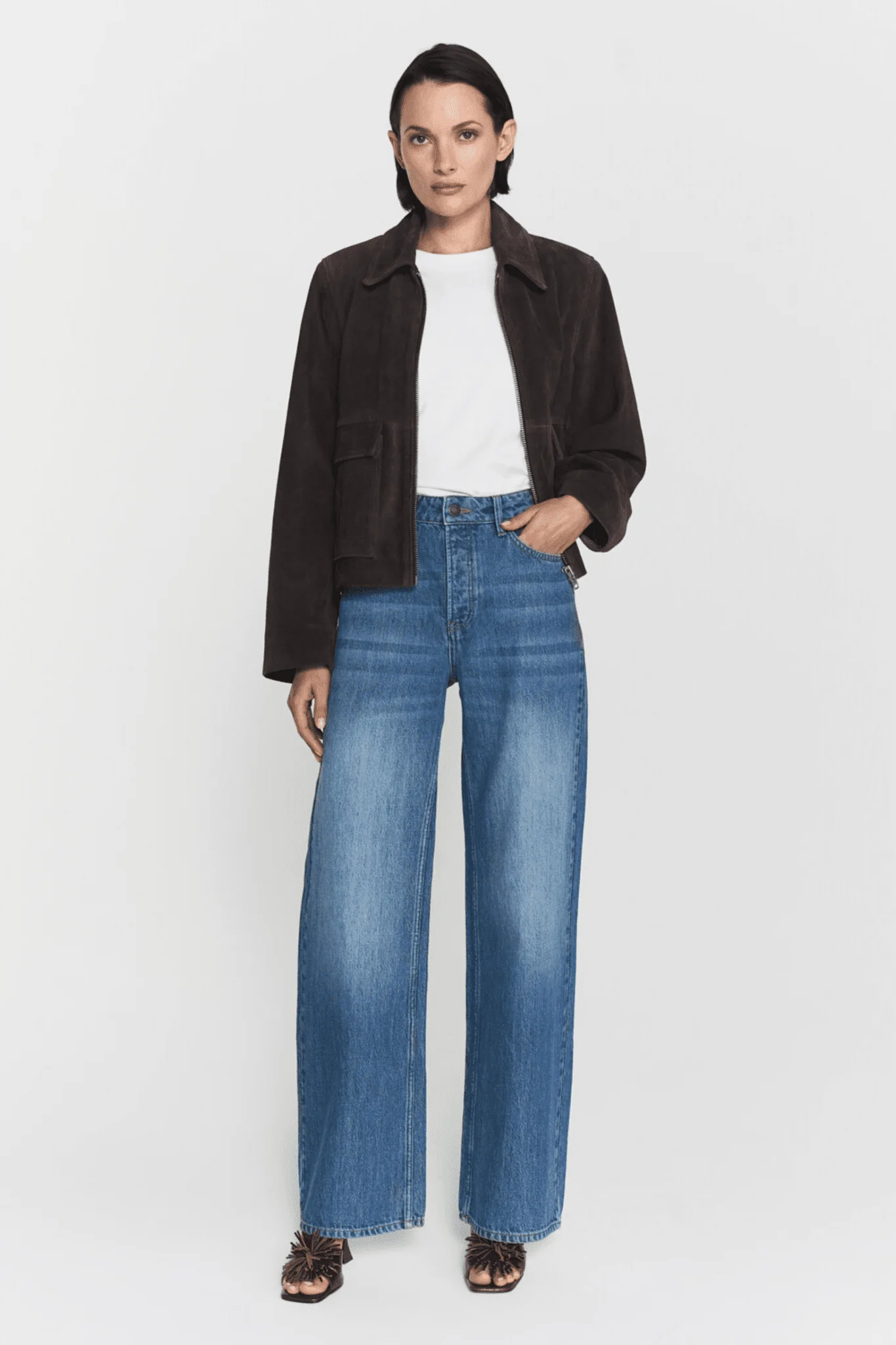 Tori Rigid Jeans Dk Blue Wash - Image 3