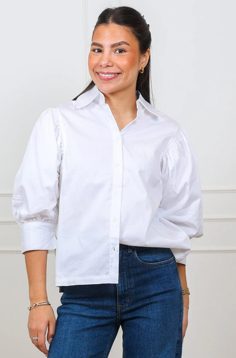 Diana Blouse White