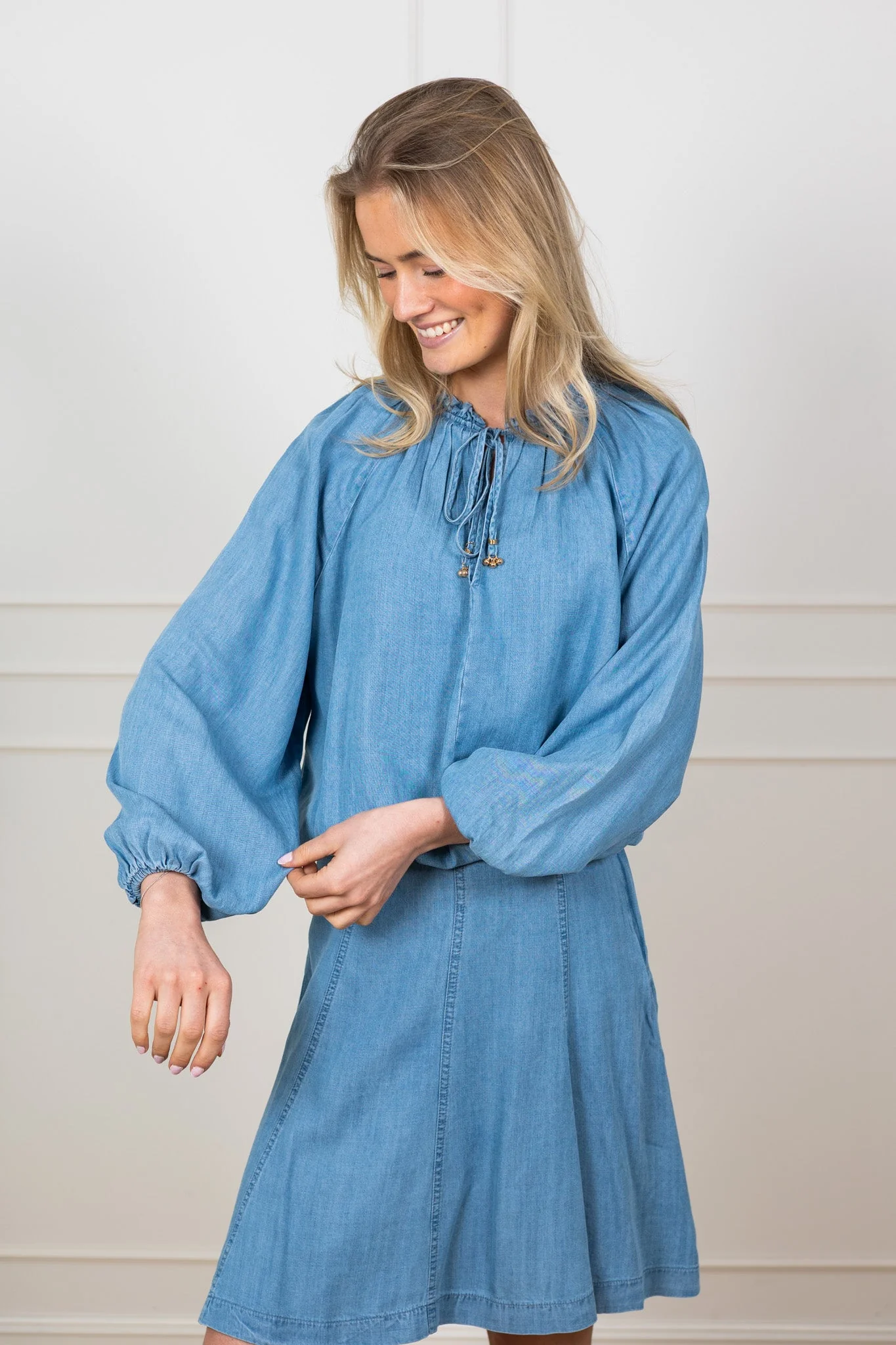 Hope Blouse Navy - Image 5