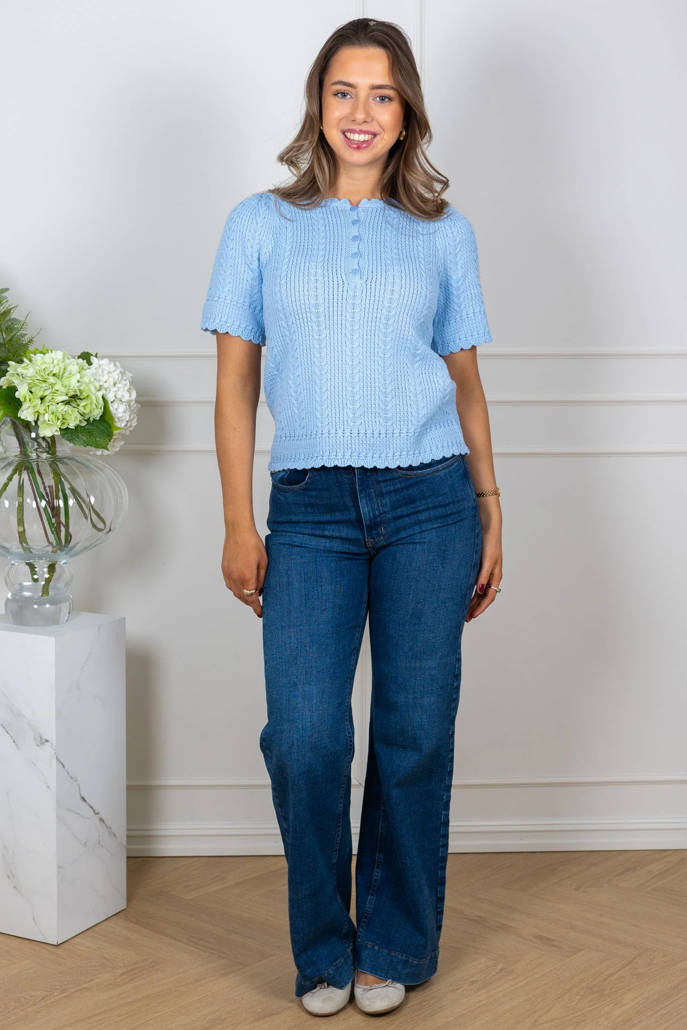 Esmeralda Pullover Light Blue - Image 4