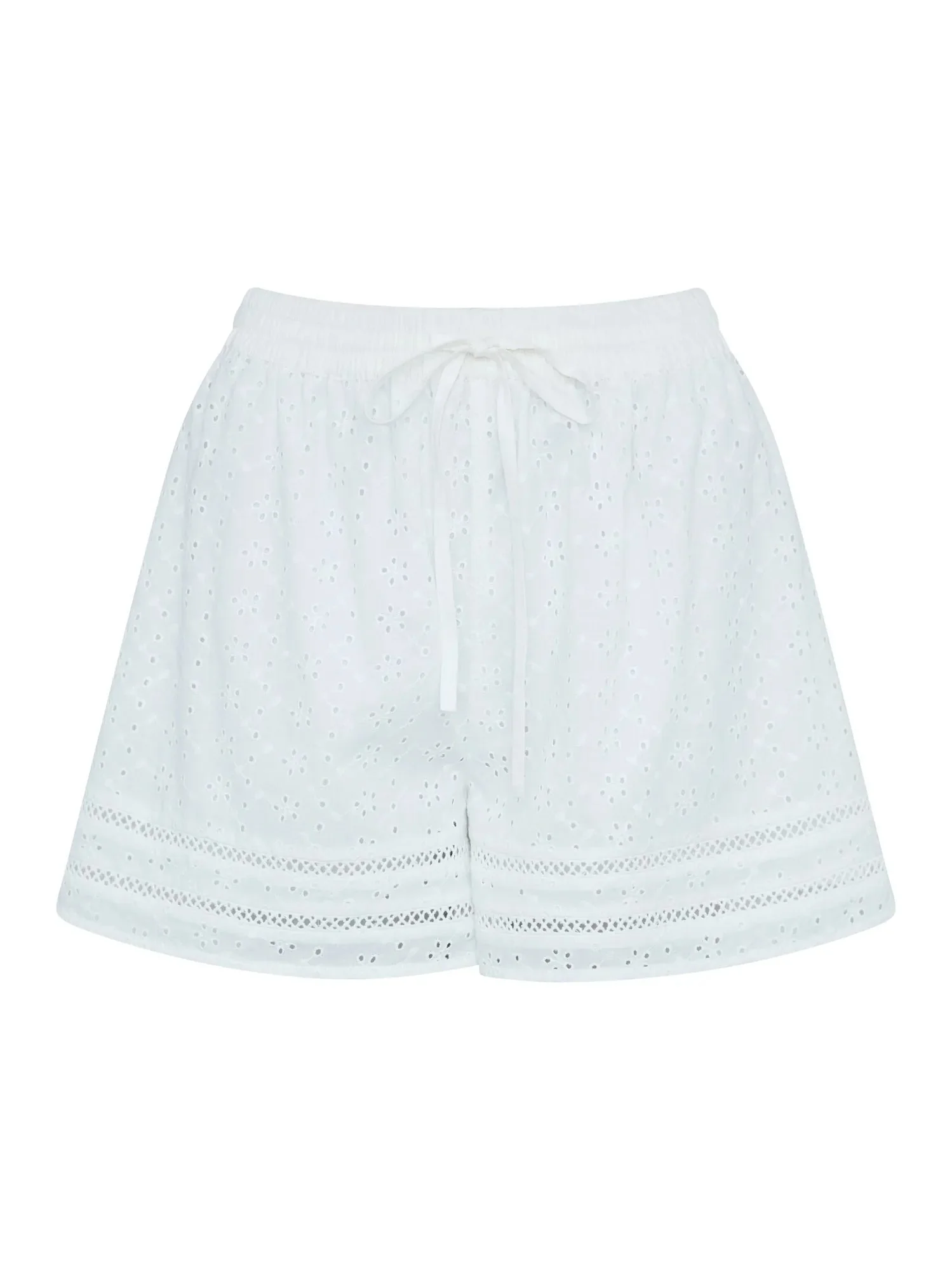 Blakely Shorts White