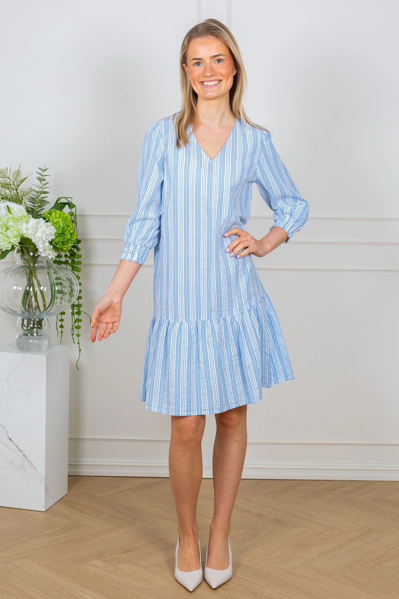 Talia Dress Light Blue - Image 3