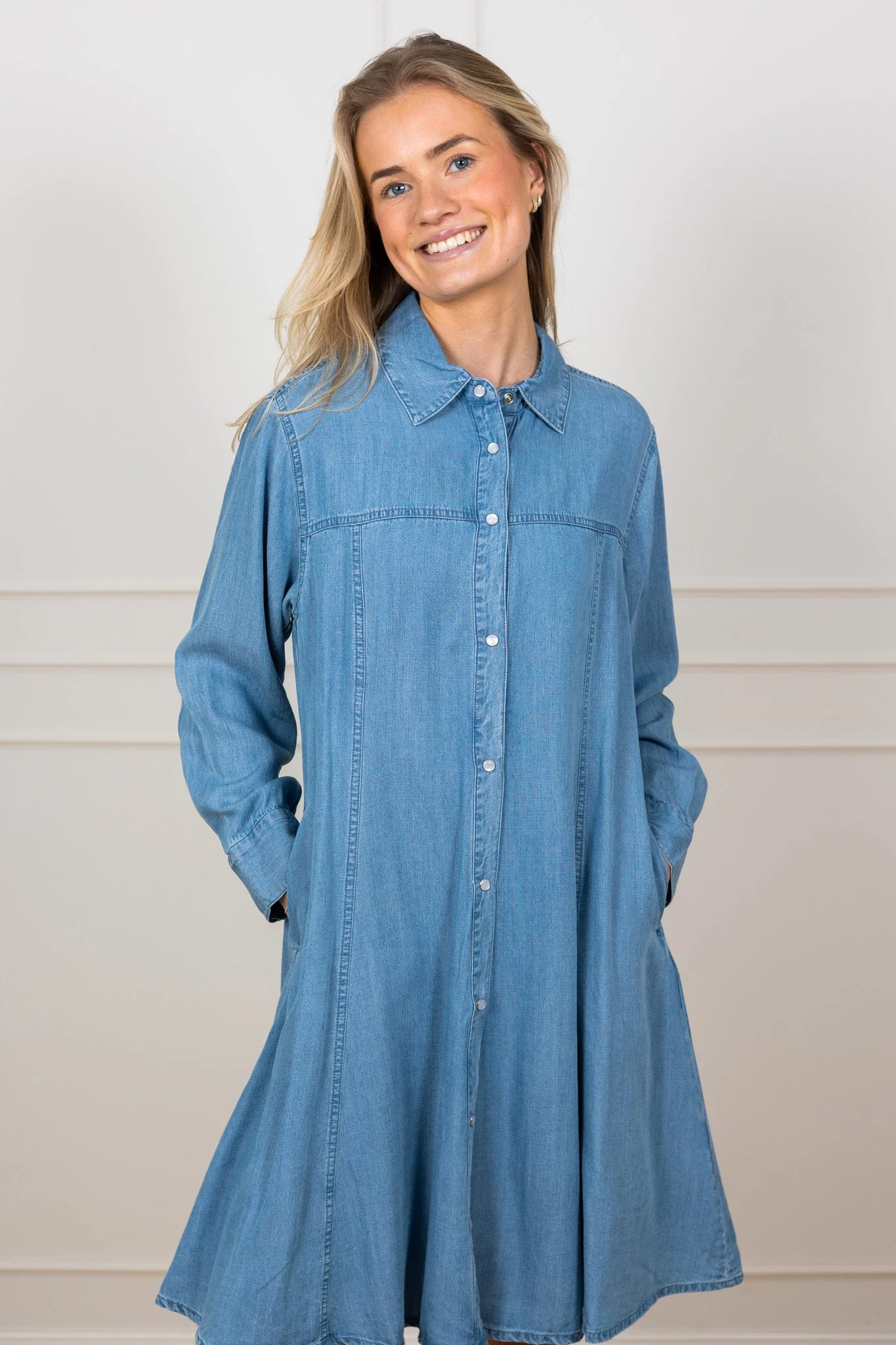 Joanna Dress Navy - Image 7