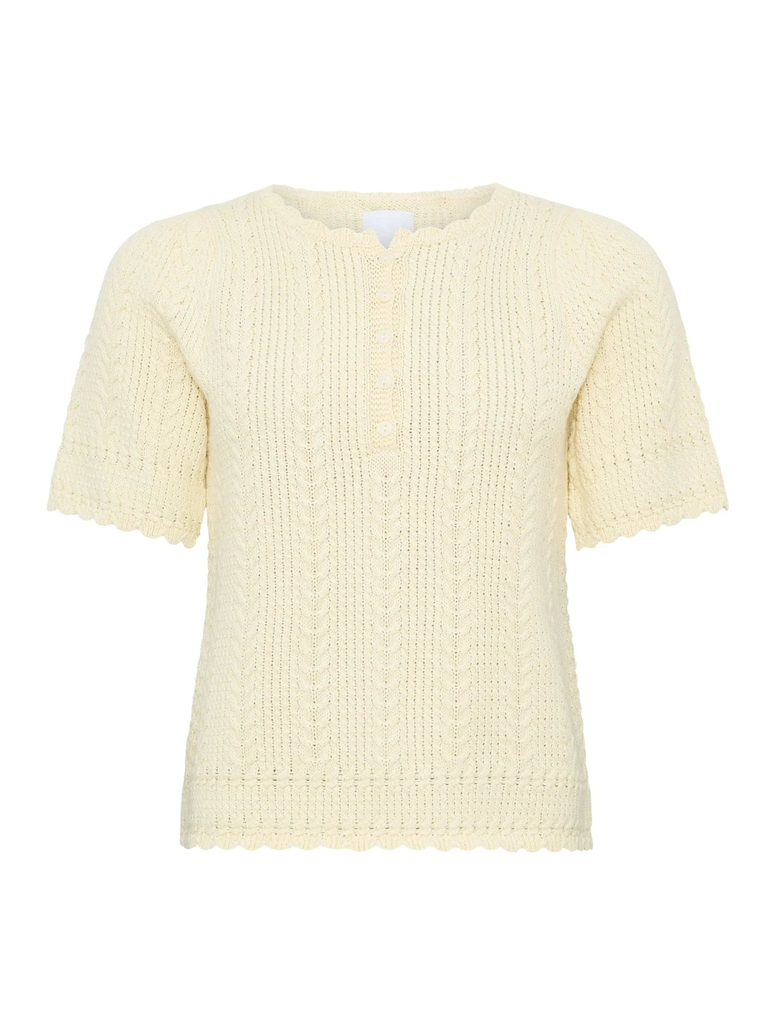 Esmeralda Pullover Light Yellow - Image 2