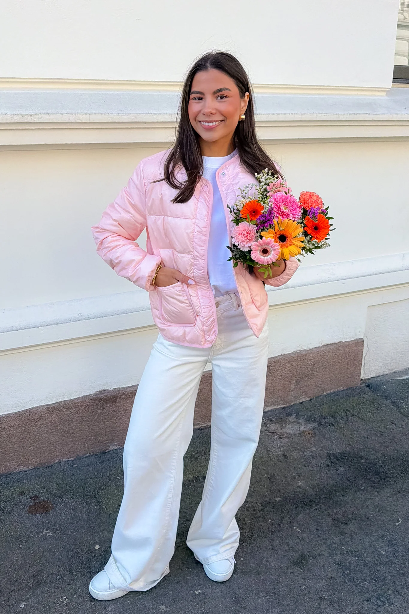 Thea Jacket Pale Rose - Image 3