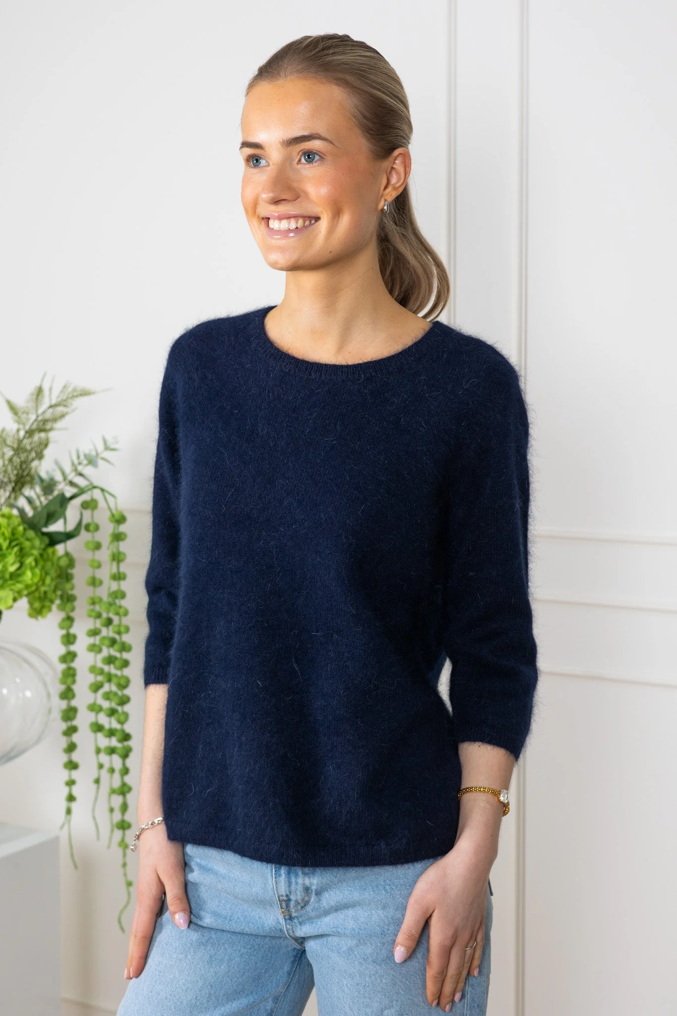 Elsa Pullover Navy - Image 6