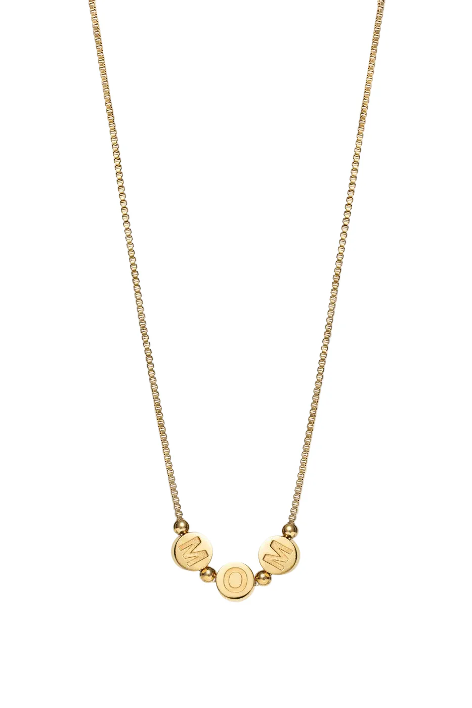 The Mom Necklace Gold