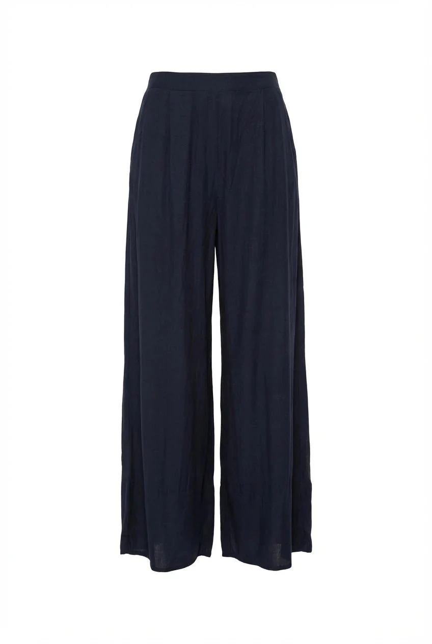 Elida Pant Sailing Blue Linen
