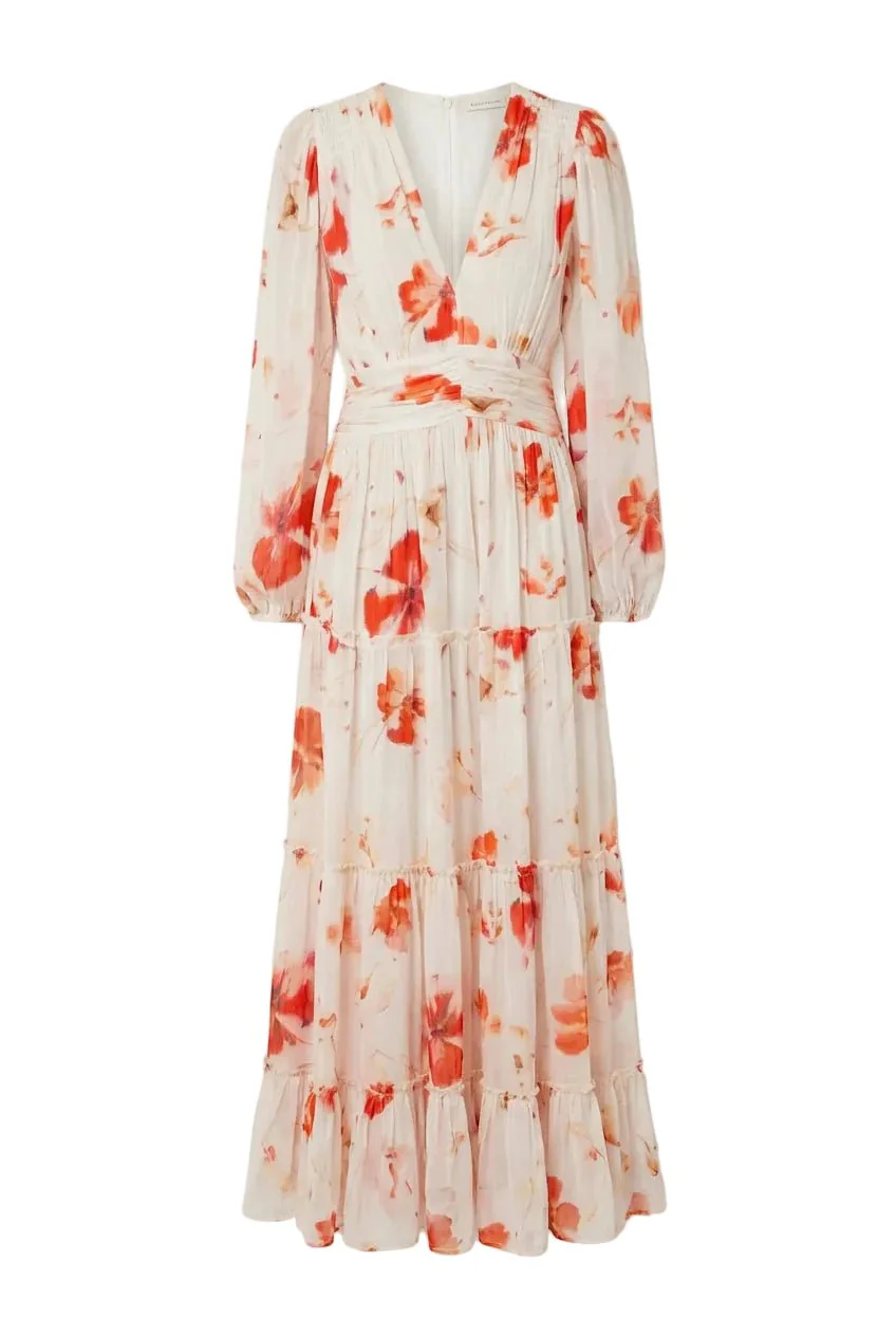 Noor Maxi Dress Rose Bloom - Image 2