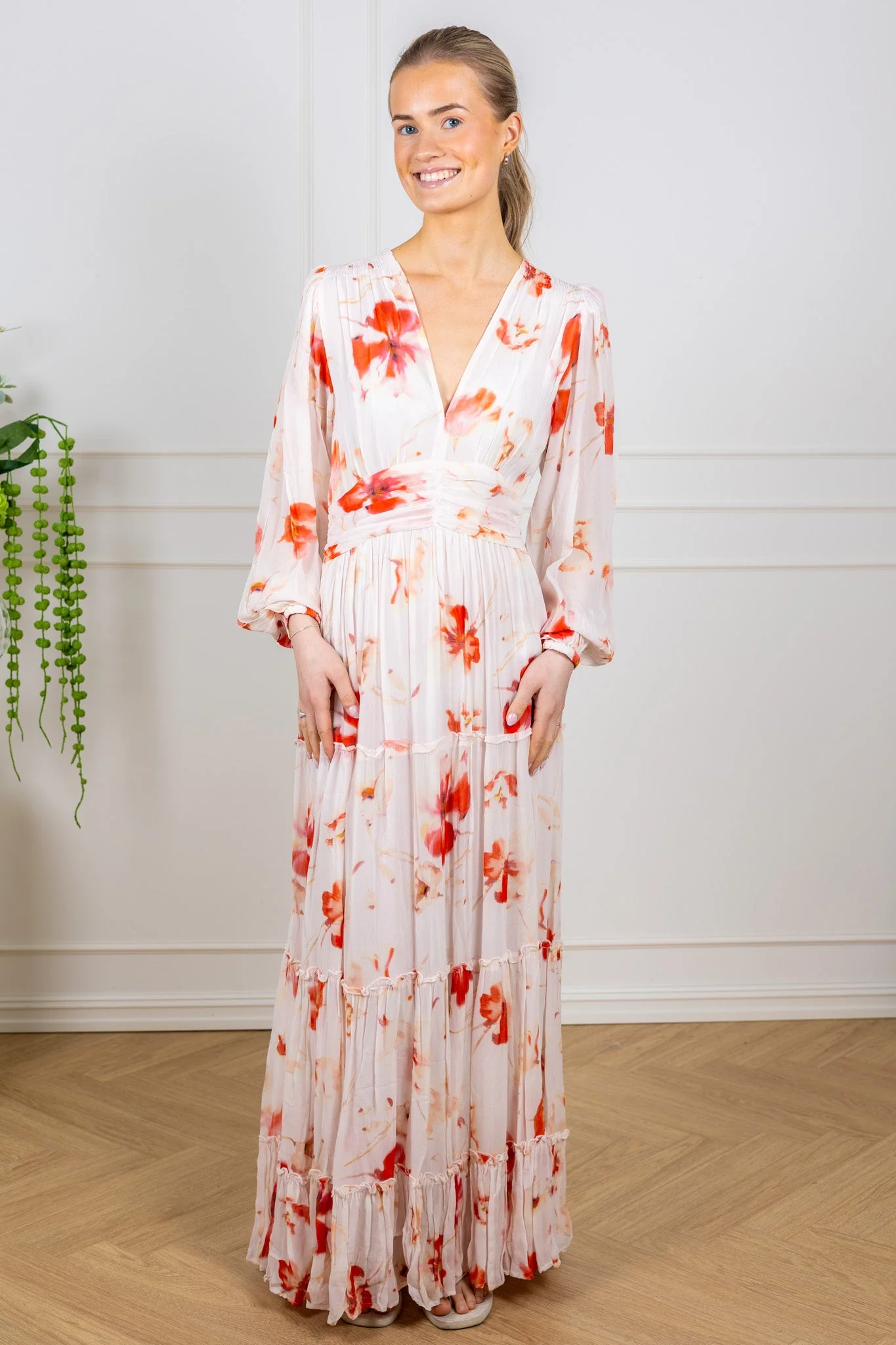 Noor Maxi Dress Rose Bloom - Image 4