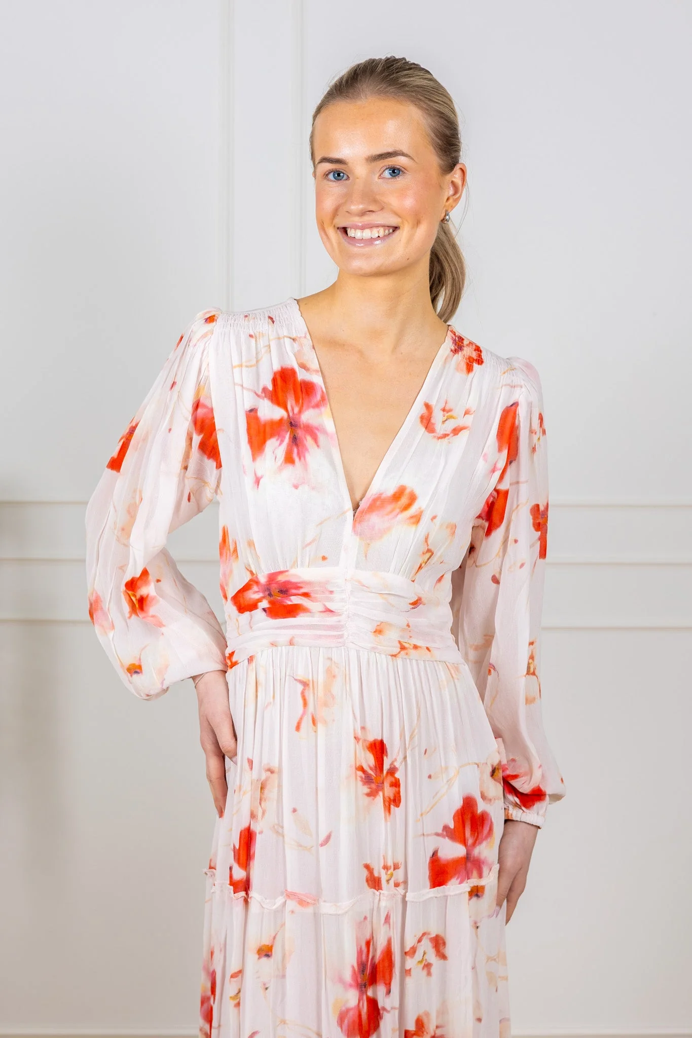 Noor Maxi Dress Rose Bloom - Image 6