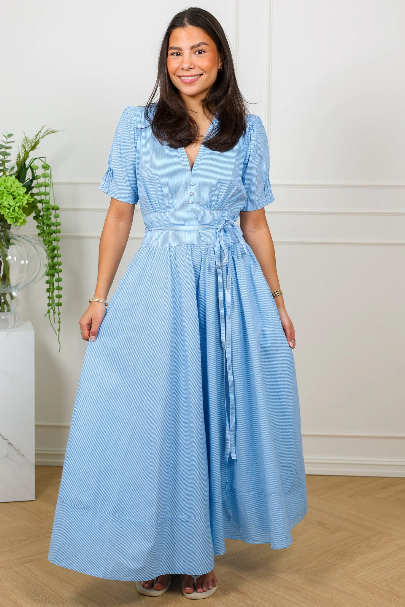 Maria Dress Seaside Stripe - Image 3