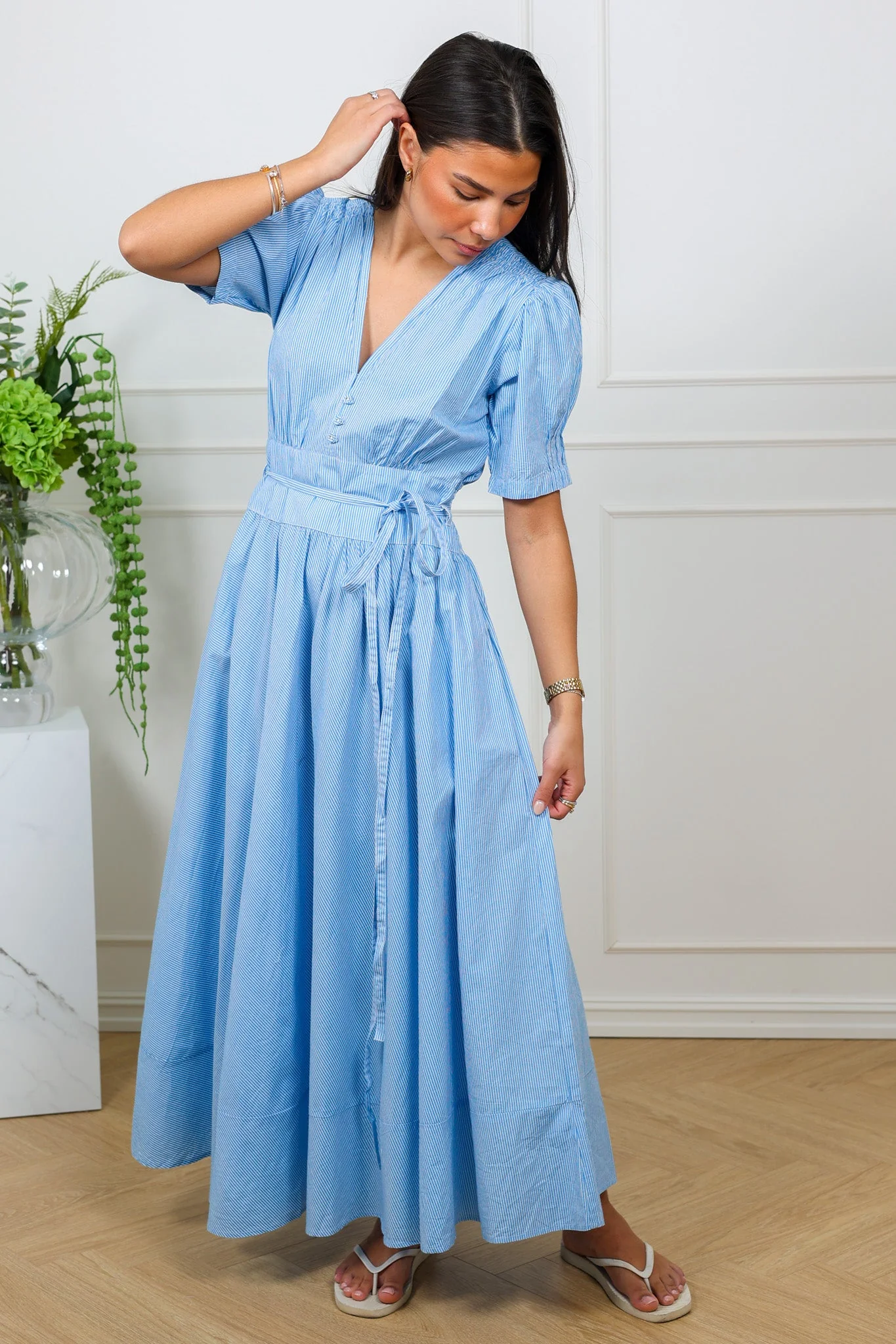 Maria Dress Seaside Stripe - Image 4