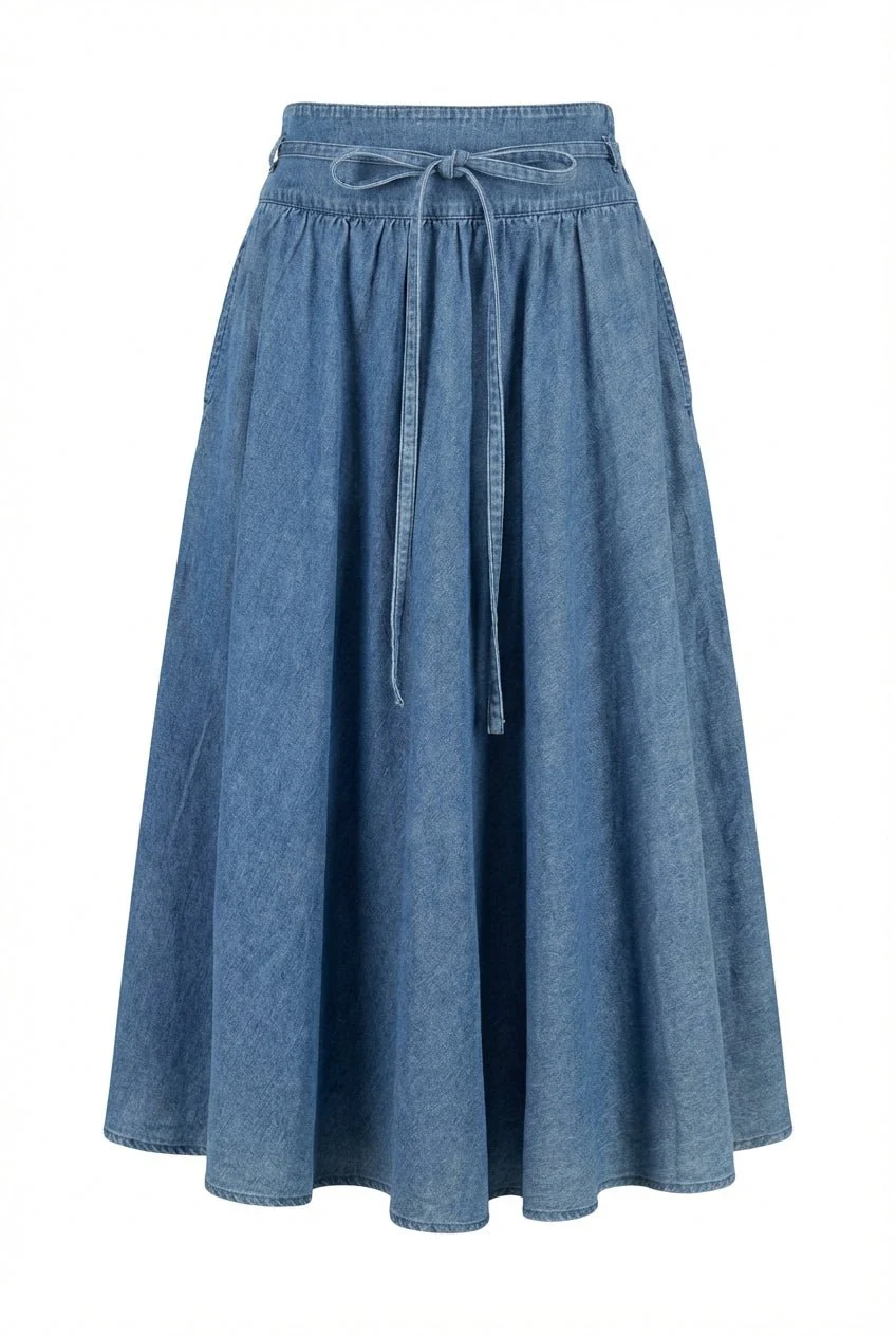 Astrid Skirt Summer Denim - Image 2