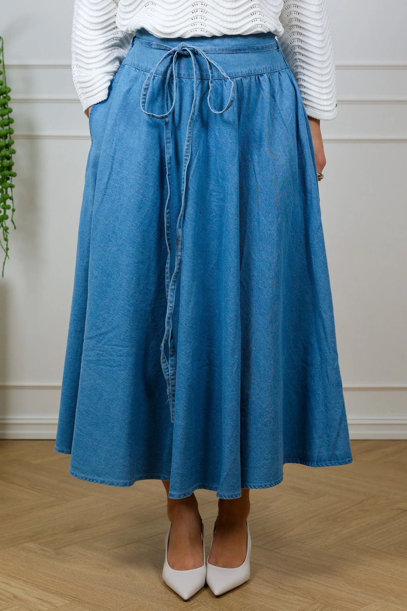Astrid Skirt Summer Denim - Image 3