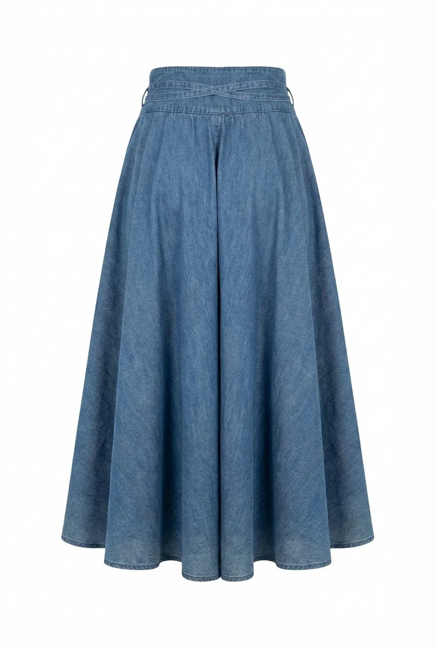 Astrid Skirt Summer Denim - Image 8