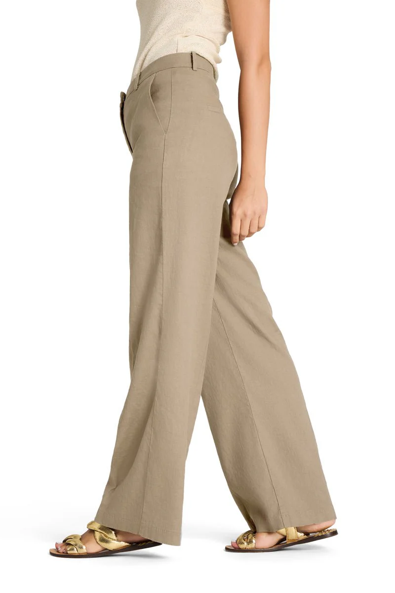 Mira Pants Biscuit Suede - Image 2