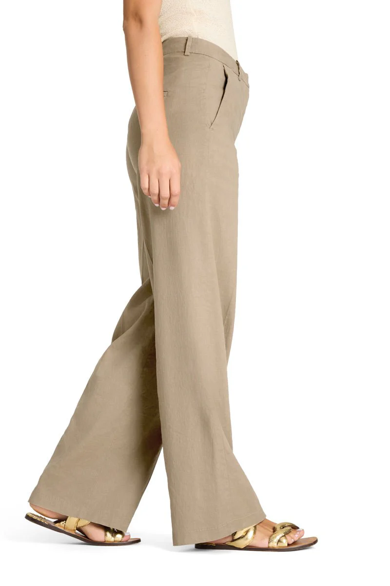 Mira Pants Biscuit Suede - Image 3